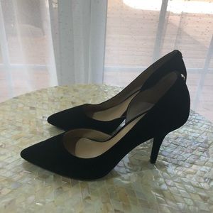 Michael Kors Black Suede Pumps